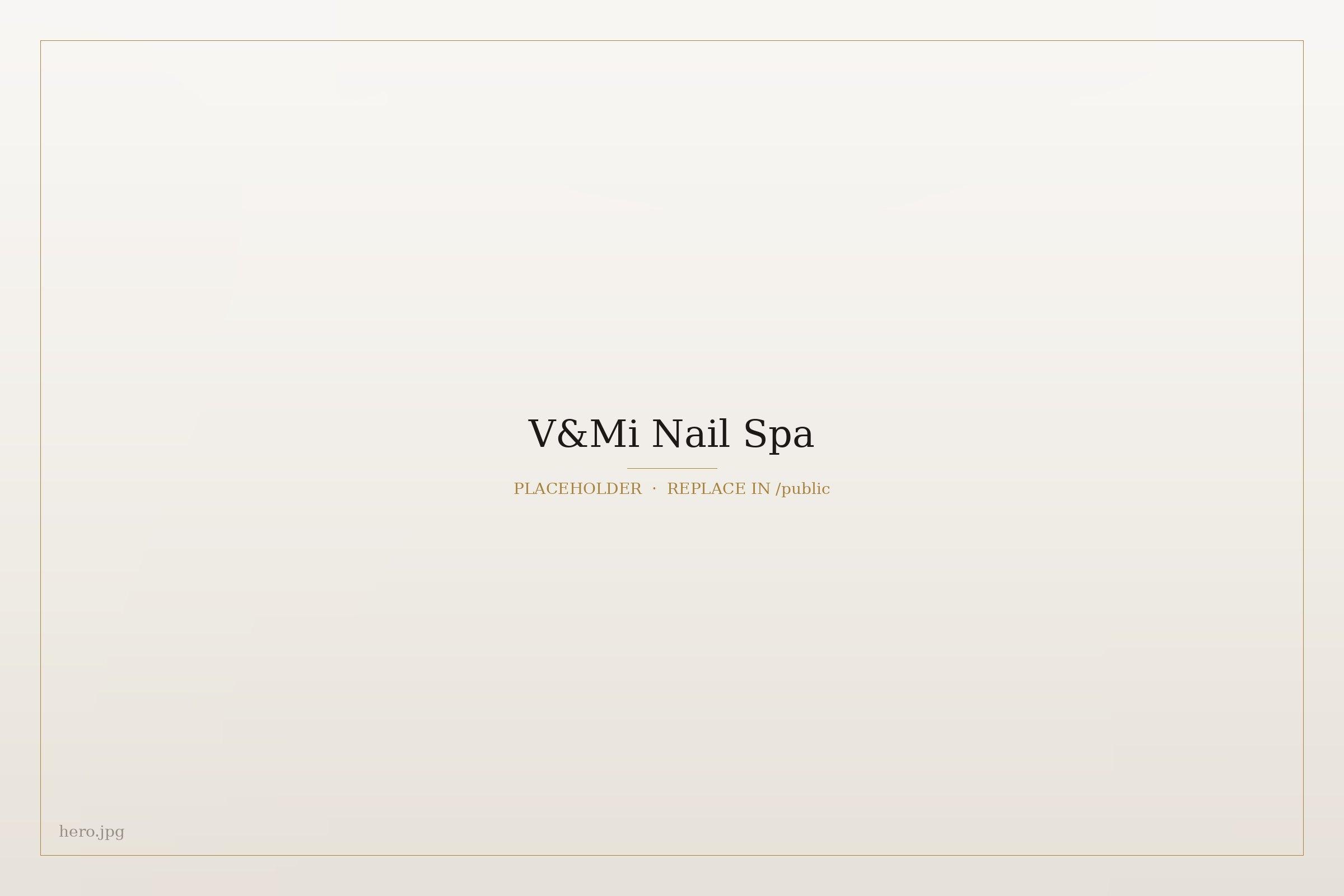 The V&Mi Nail Spa studio interior in Boca Raton